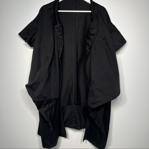 Anthropologie fumblin foe black cape size small S - Picture 1 of 7